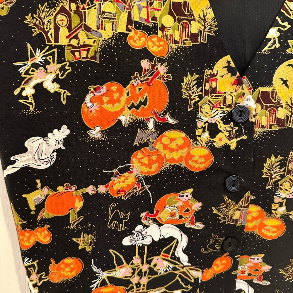 Vintage Basic Editions Witch Ghost Cat Haunted Pu… - image 2